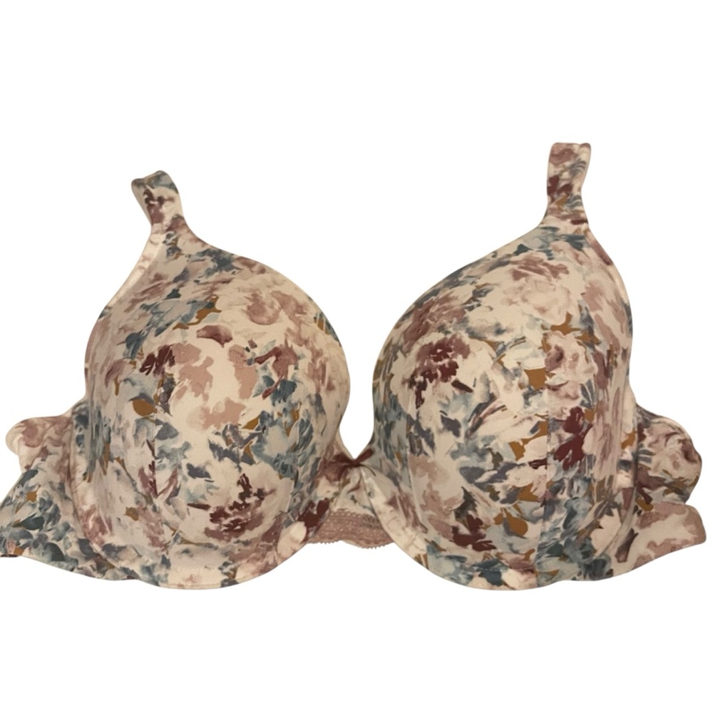 Floral Print Women's CACIQUE Lighty Lined Full Coverage Bra
